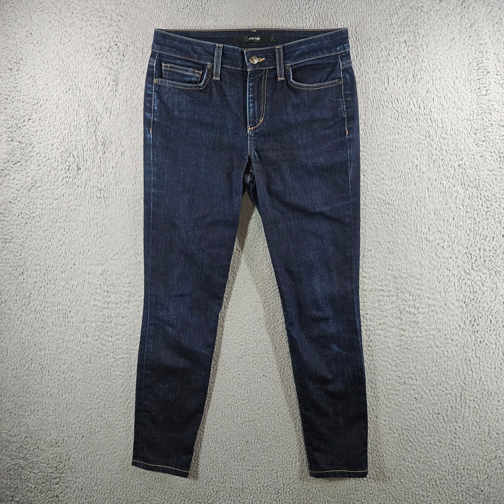 Joe's Jeans Alyssa Skinny Ankle Dark Wash Denim Jeans Size 27